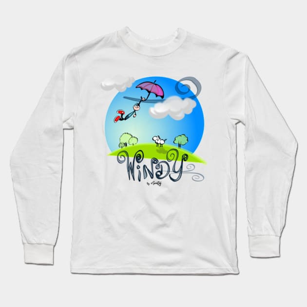 Windy time Long Sleeve T-Shirt by eSeaty